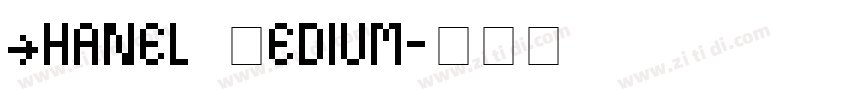 Chanel Medium字体转换